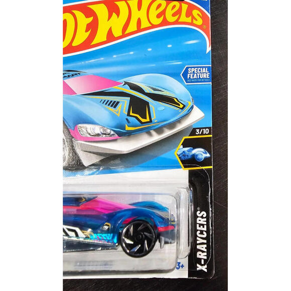 2025 HOT WHEELS BLUE CRESCENDO 3/10 HW X-RAYCERS 37/250 HYW89 - Picture 5 of 6